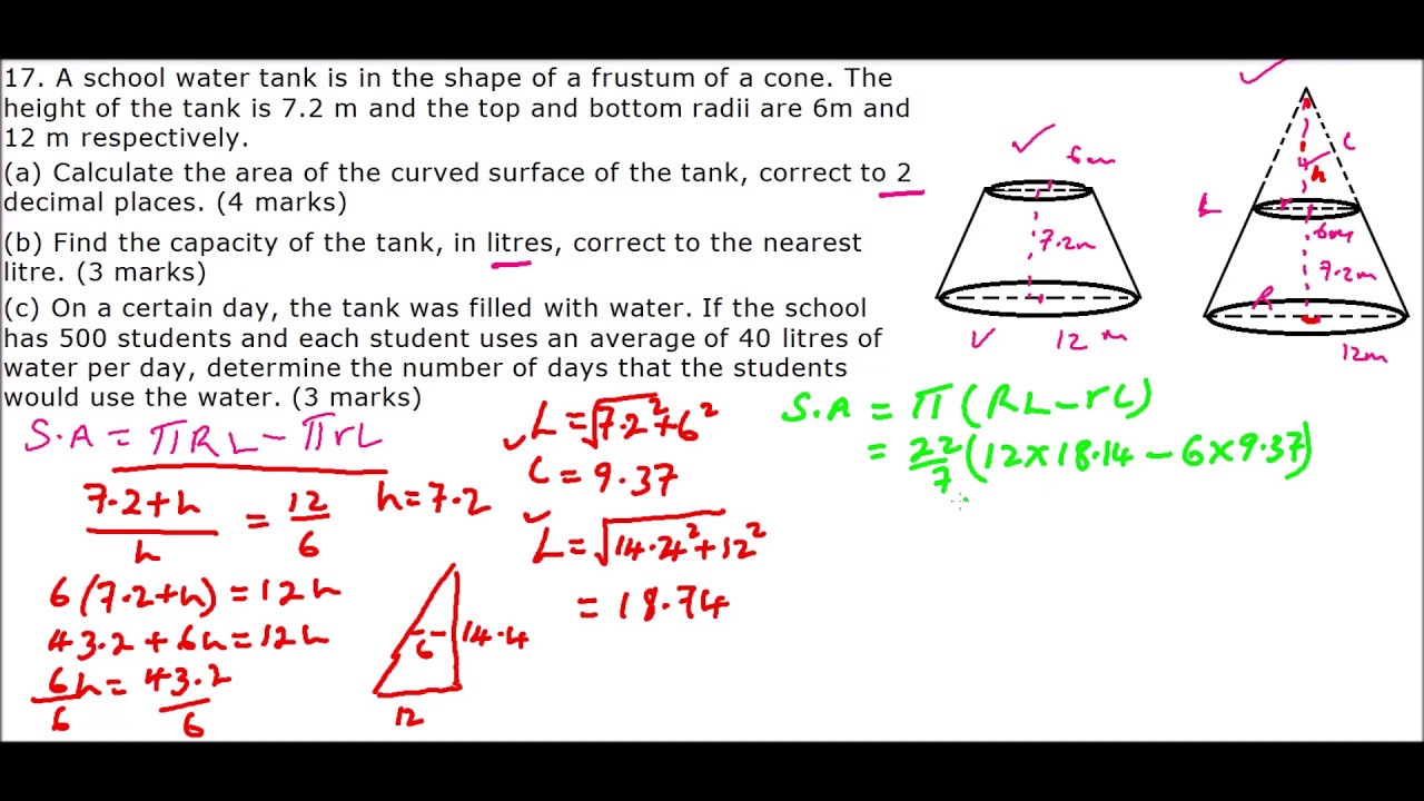 2018 KCSE MATHEMATICS PAPER 1 QUESTION 17