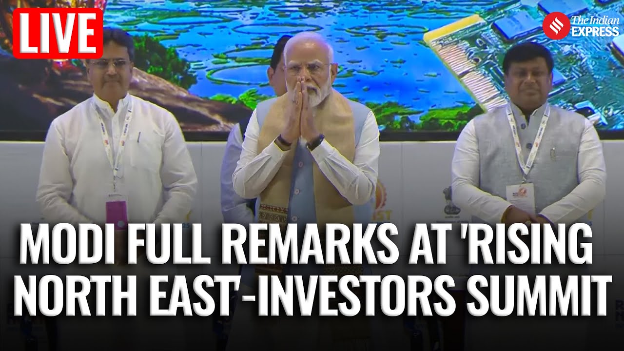 LIVE: PM Narendra Modi Keynote Address At 'Rising North East'-Investors Summit 2025