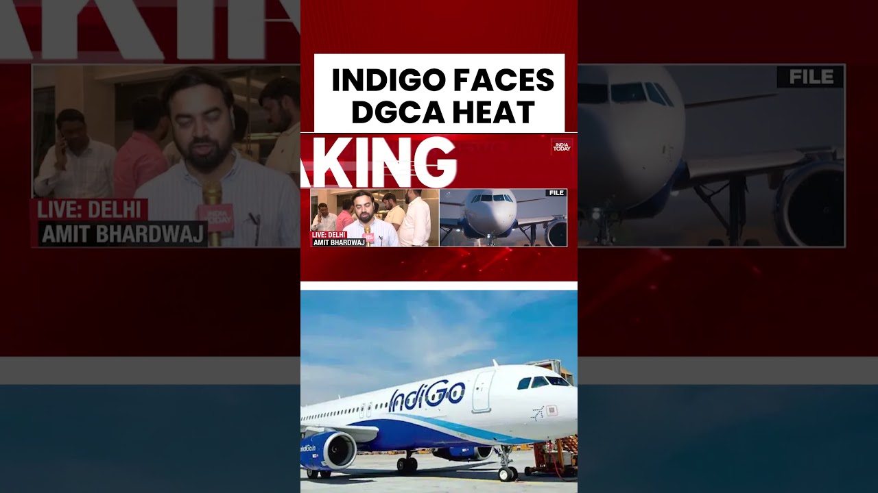 Breaking News: DGCA Flags IndiGo Pilot Training Lapses; 1,700 Pilots Affected | India Today