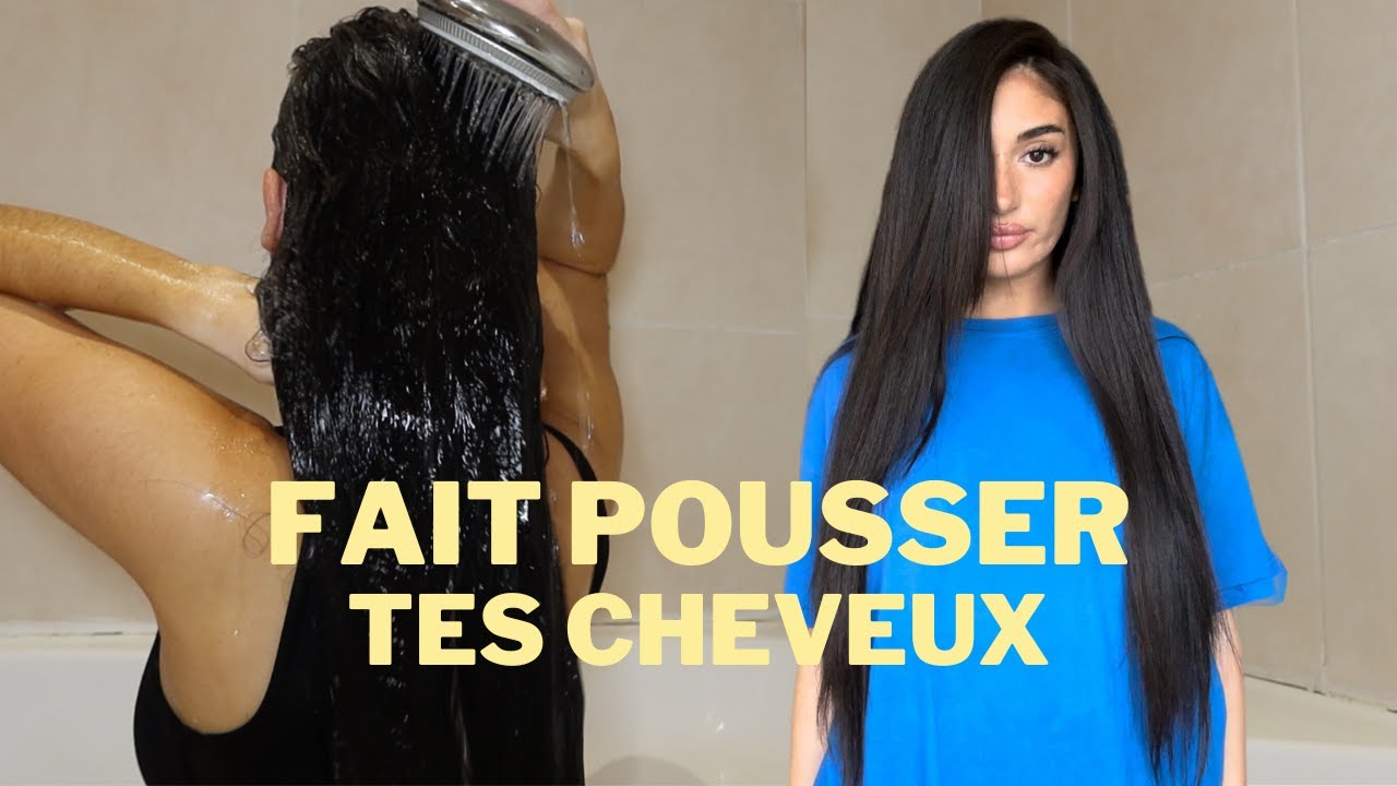 COMMENT FAIRE POUSSER TES CHEVEUX PLUS VITE ? Astuces pousse pour des cheveux longs et sains