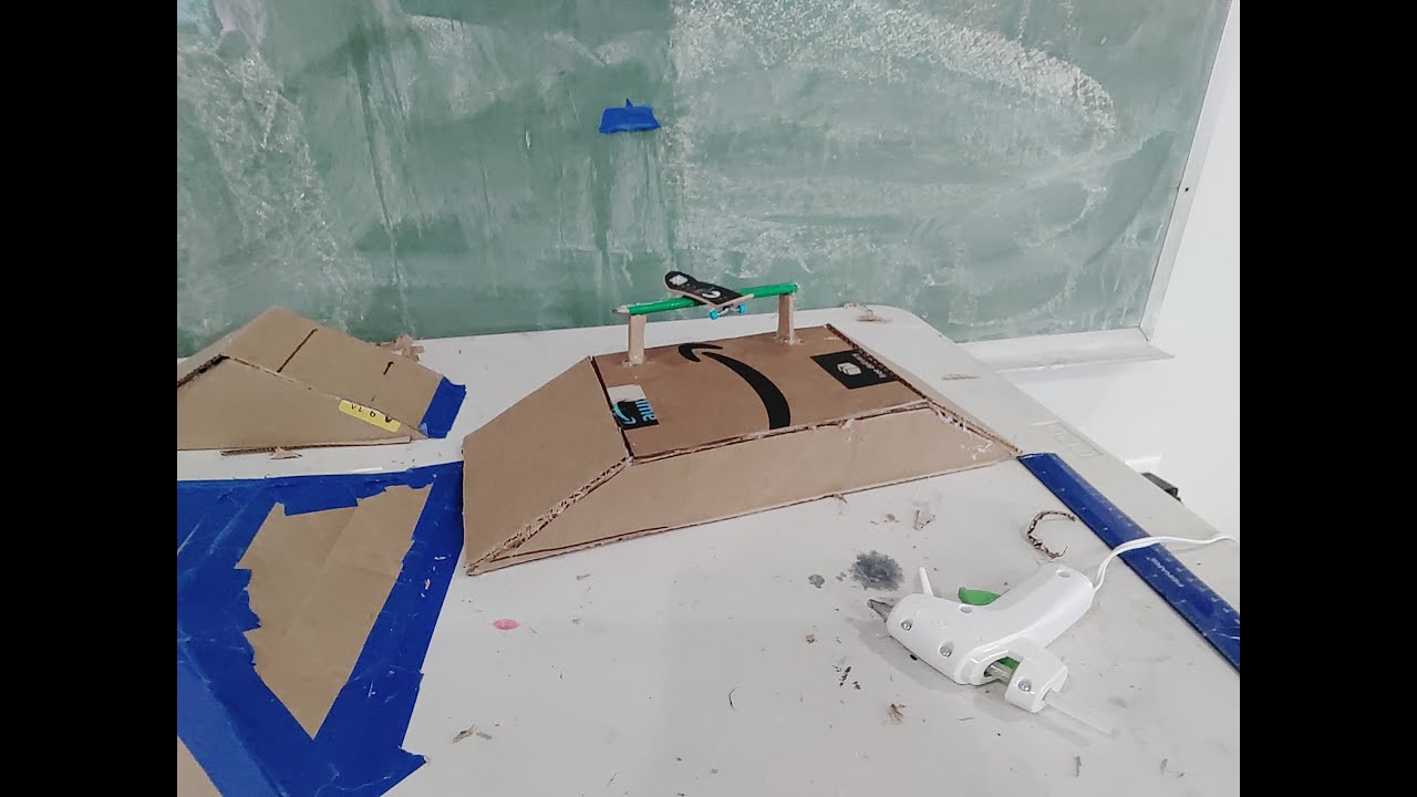 making fingerboard table top/grind box