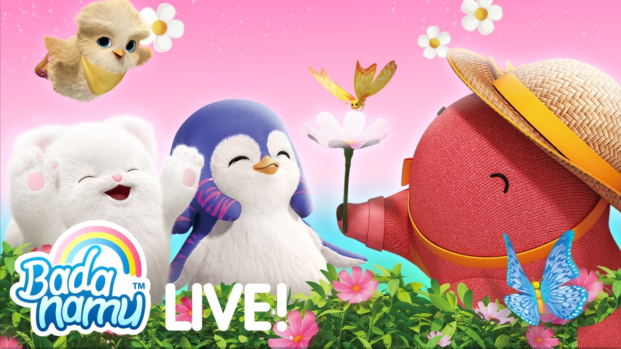 LIVE! 🌸 Spring Super Hits Marathon! Kids Music, Stories - Badanamu Nursery Rhymes, ABC & Kids Songs