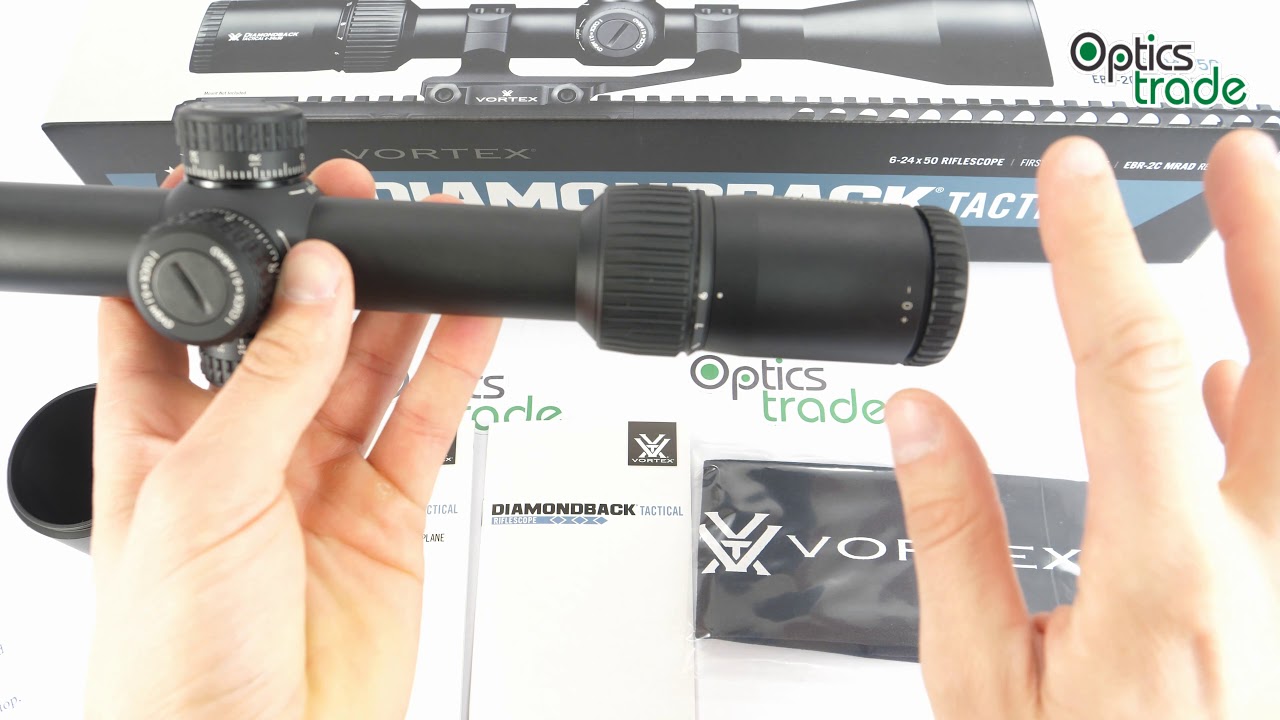 Обзор оптического прицела Vortex Diamondback Tactical 6-24x50 FFP для винтовки.