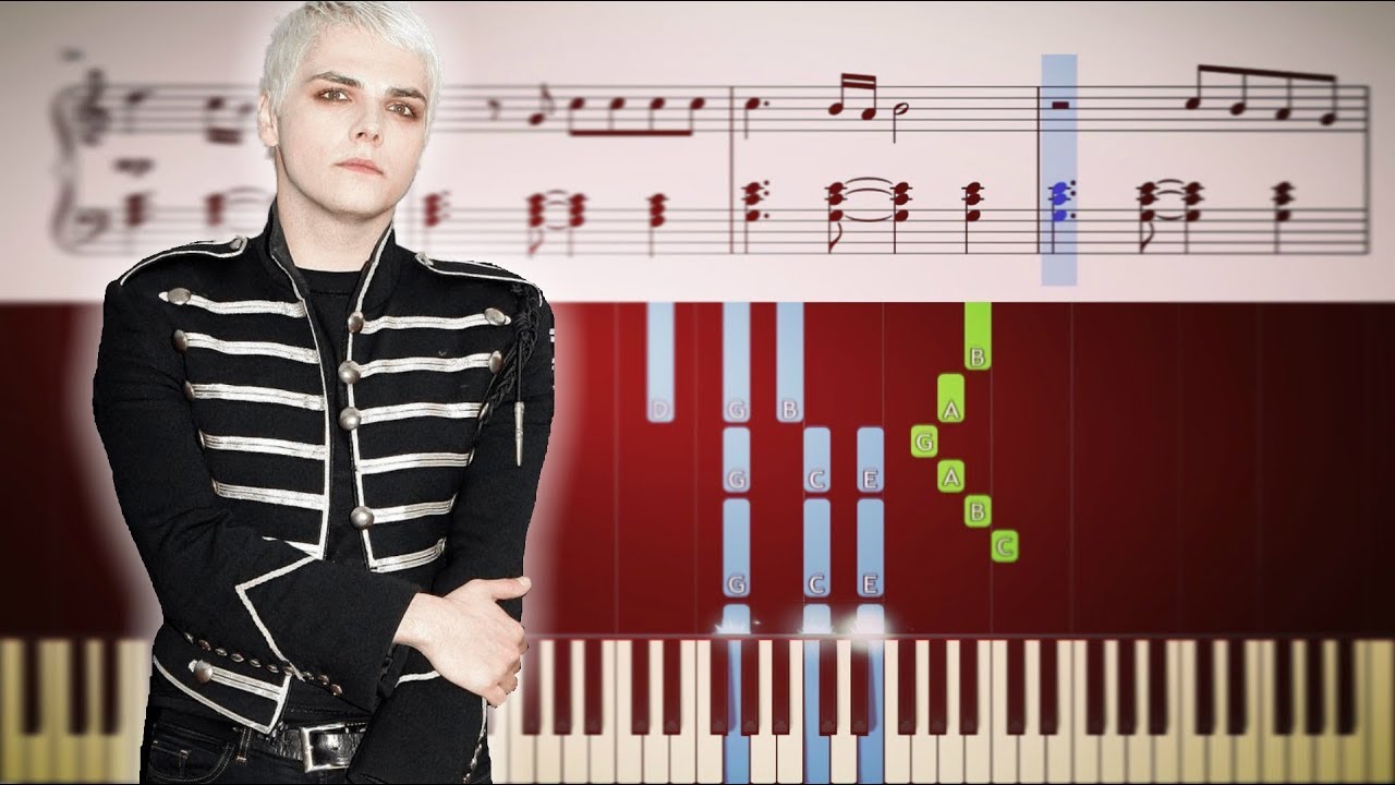 My Chemical Romance - Blood - Piano Tutorial