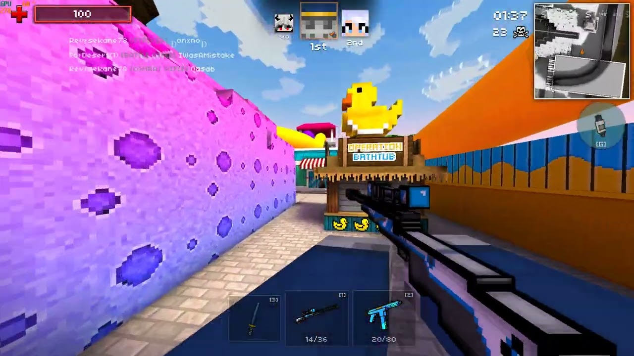 Pixel strike 3d snipes