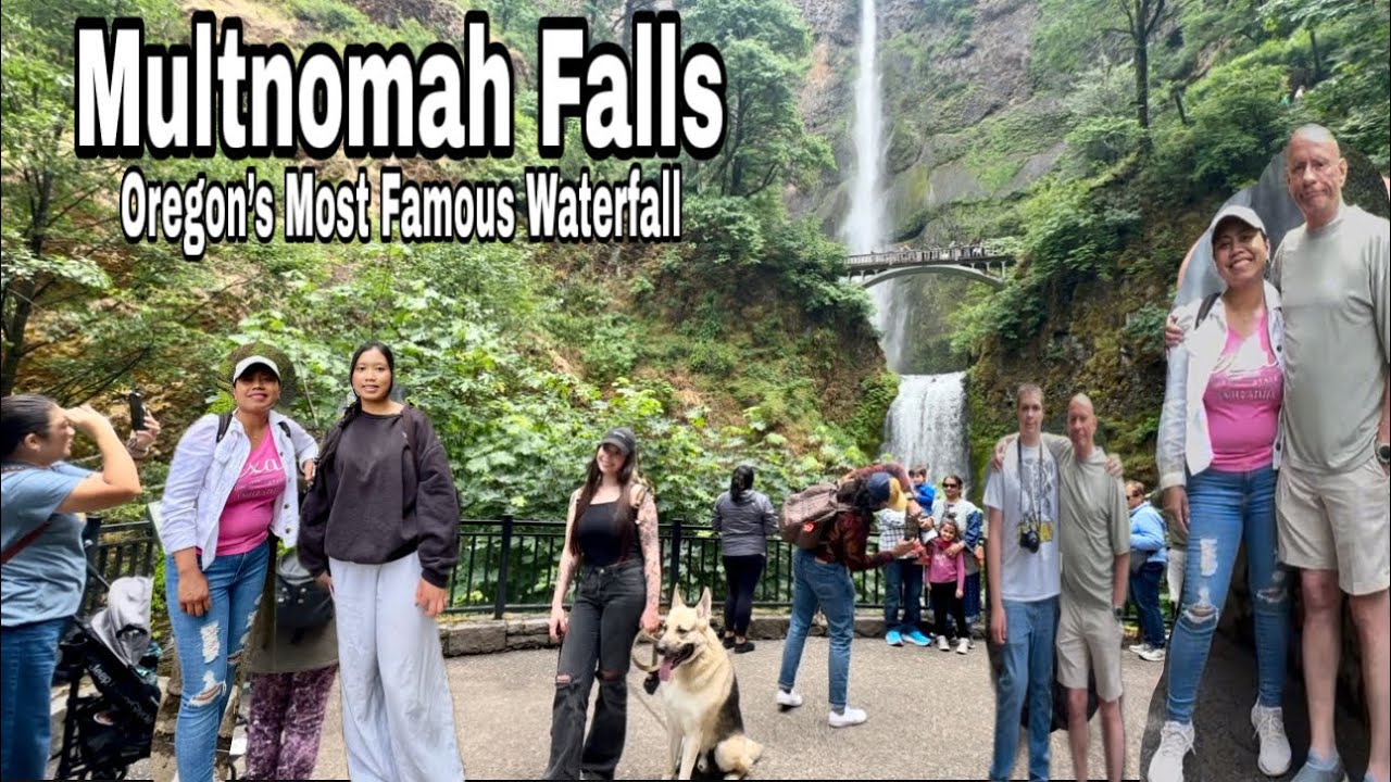 Наша поездка к водопаду Малтнома 🌊 | Прекрасный Орегон 🇺🇸 Видеоблог о водопаде