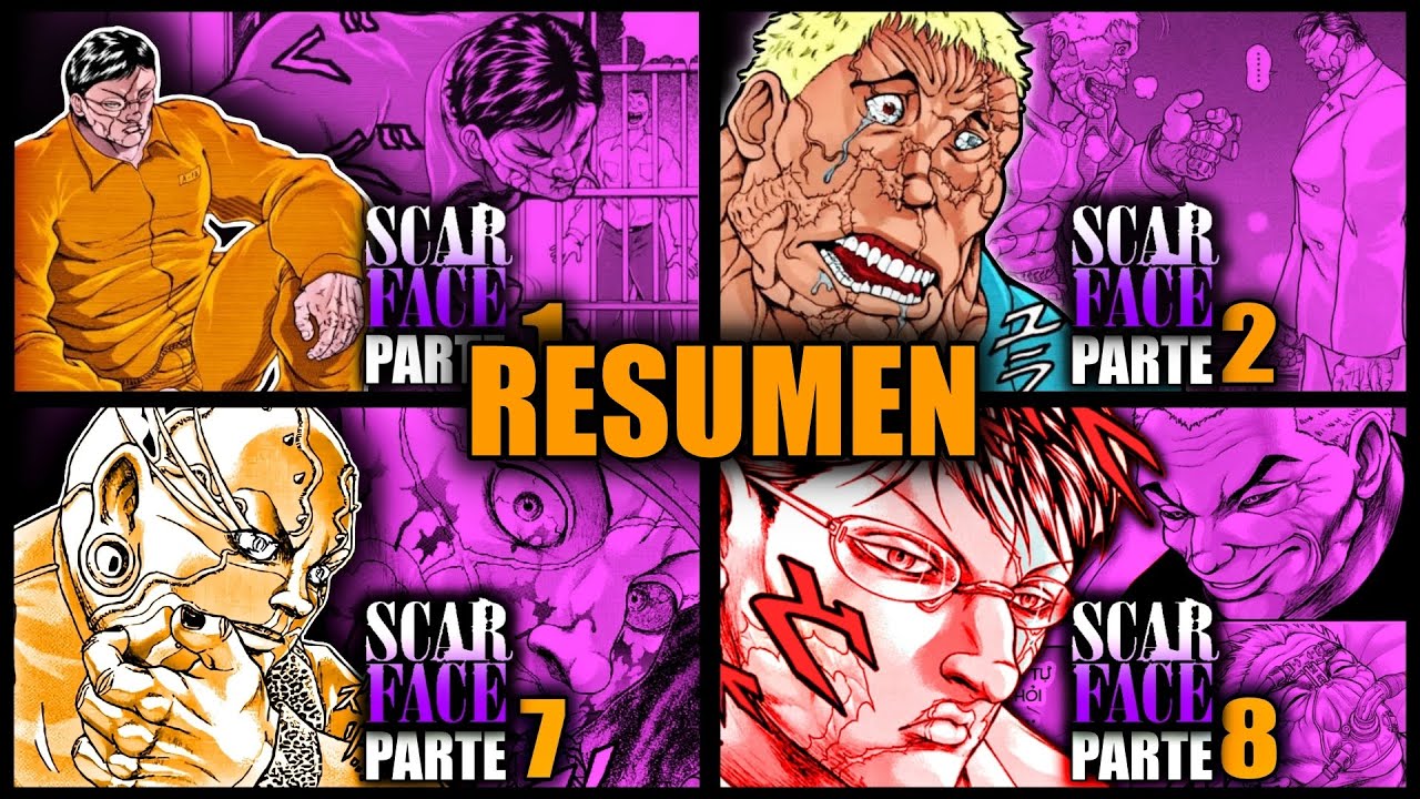 Kaoru Hanayama vs El Asesino más Fuerte del Mundo - Baki Scar Face Resumen Detallado