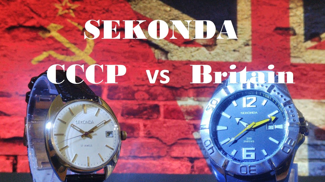 часы SEKONDA - CCCP vs Britain - и КАК это СЛУЧИЛОСЬ!?