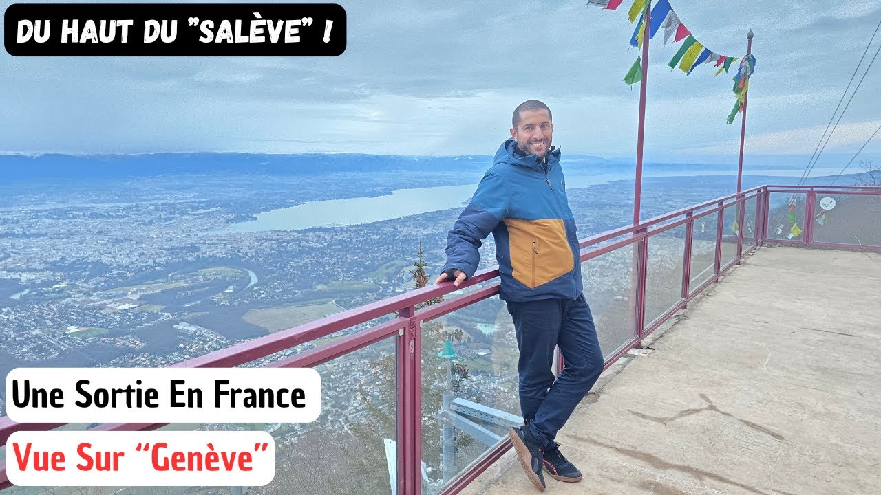 Une Mont&eacute;e Au Sal&egrave;ve En France 🇫🇷, Vue Panoramique Sur Gen&egrave;ve En Suisse 🇨🇭