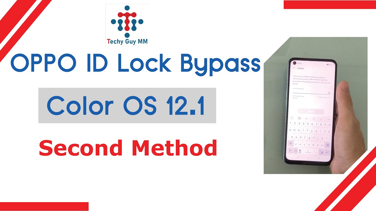 OPPO ID Lock Bypass ColorOS 12.1(Second Method)