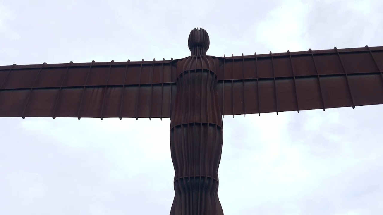 Angel of the North Sculpture - FULL VIDEO TOUR (Gateshead, UK)
