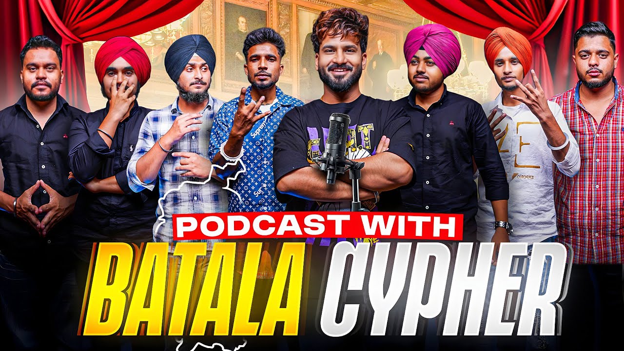 ਮਾਮਾ ਫ਼ੋਨ ਕਿਉ ਨੀ ਚੁੱਕਣ Deya😆Batala Cypher Rap Boys ਨਾਲ Podcast | Aman Aujla 