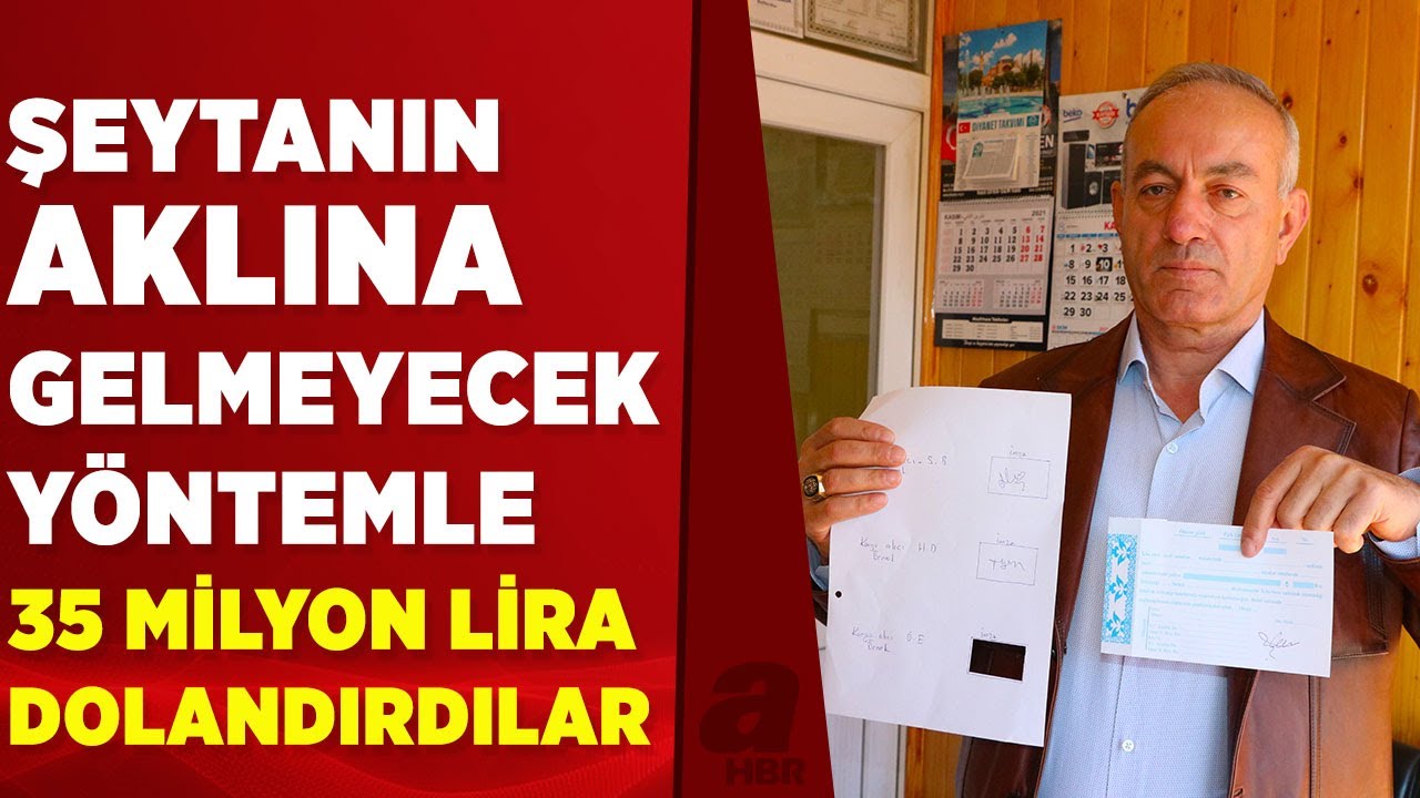 İş insanına sinsi tuzak! Kargo tutanağına imza attı, 35 milyon lira dolandırıldı | A Haber