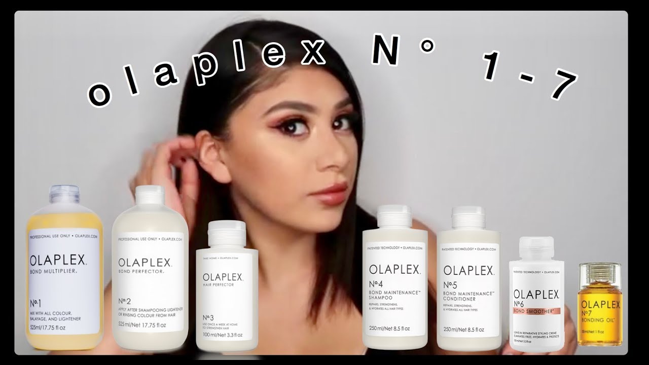 NEW Olaplex No 7  │ I tried the ENTIRE 1-7 Olaplex system!!