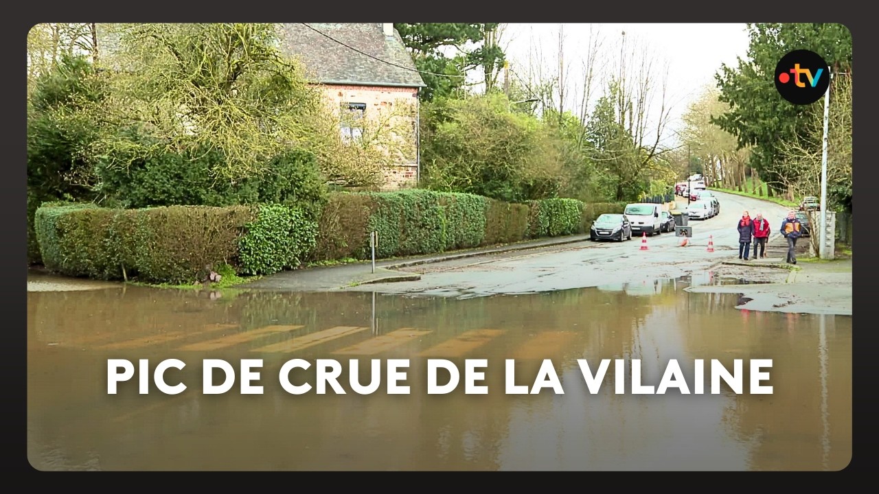 Pic de crue de la Vilaine