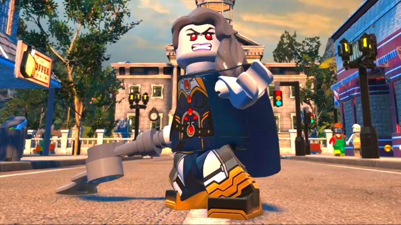 LEGO DC Super-Villains - Grail - Open World Free Roam Gameplay (PC HD) [1080p60FPS]