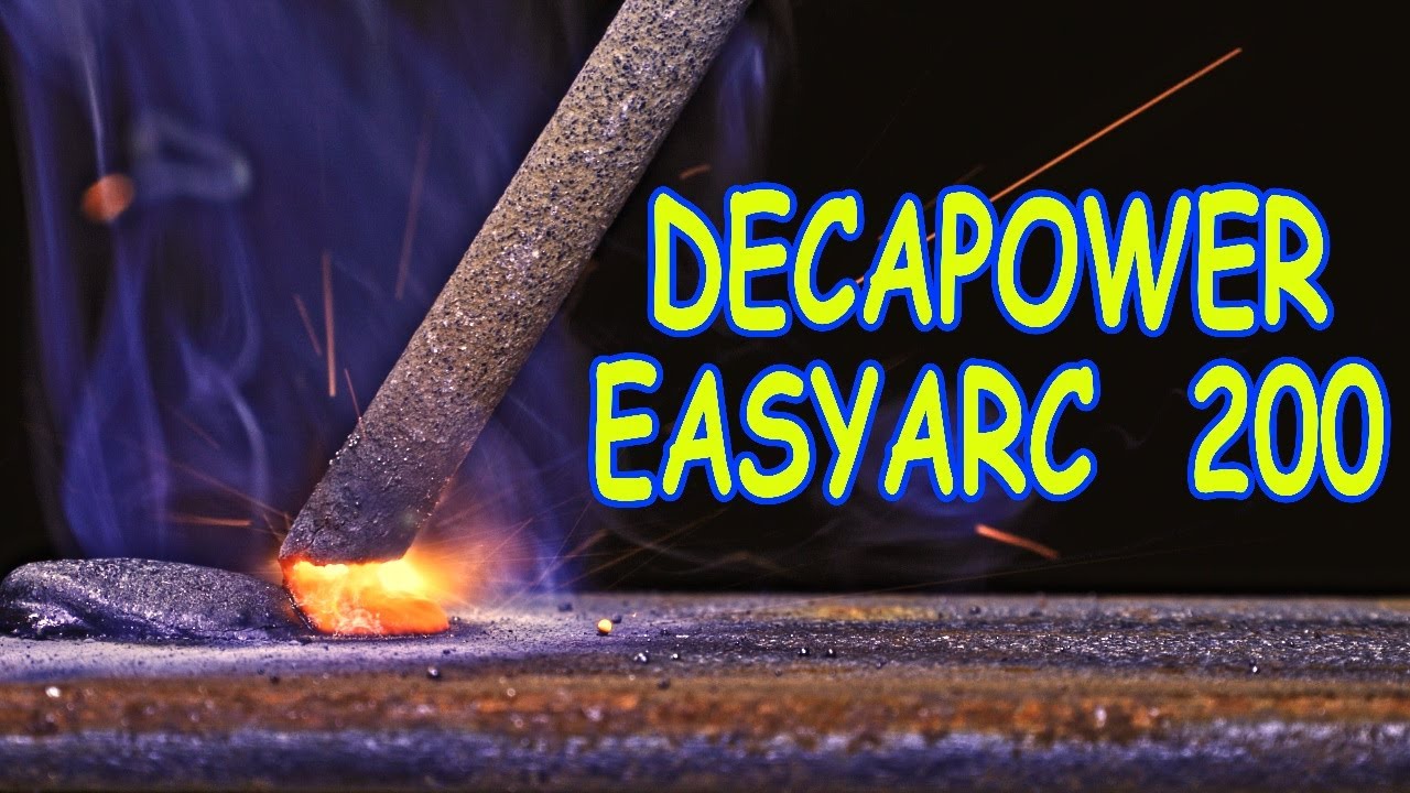 How to do metal welding! // Decapower EASYARC 200. Прислушались и доделали ʕ•ᴥ•ʔ (Розыгрыш)