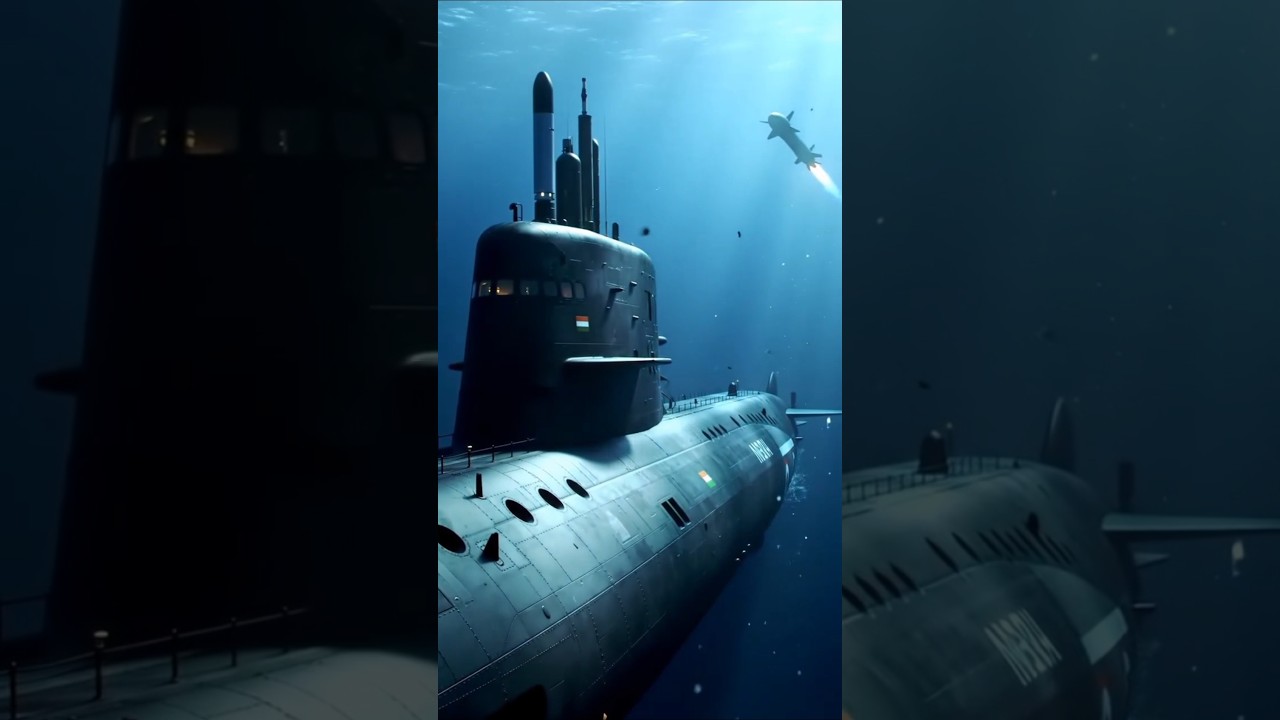 🔥India&rsquo;s Secret Ocean Weapon ⚡ INS Arihant Nuclear Submarine Power Explained#marvelmusic