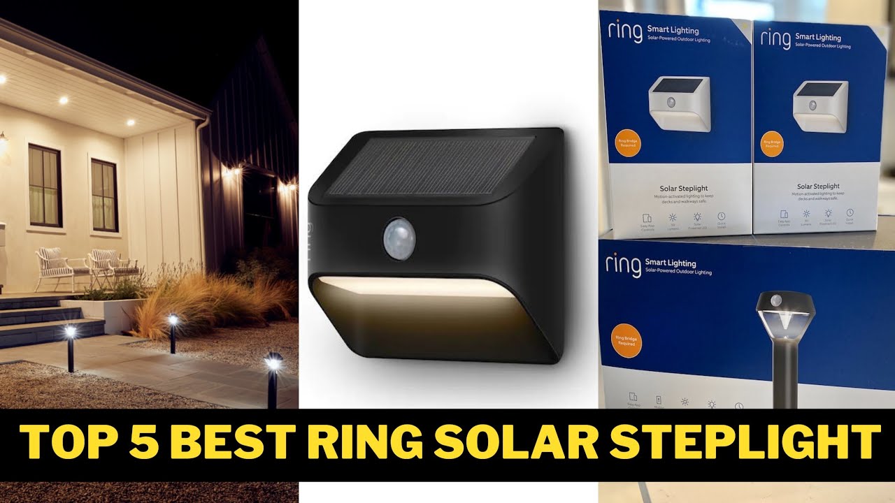 Top 5 Best Ring Solar Steplight