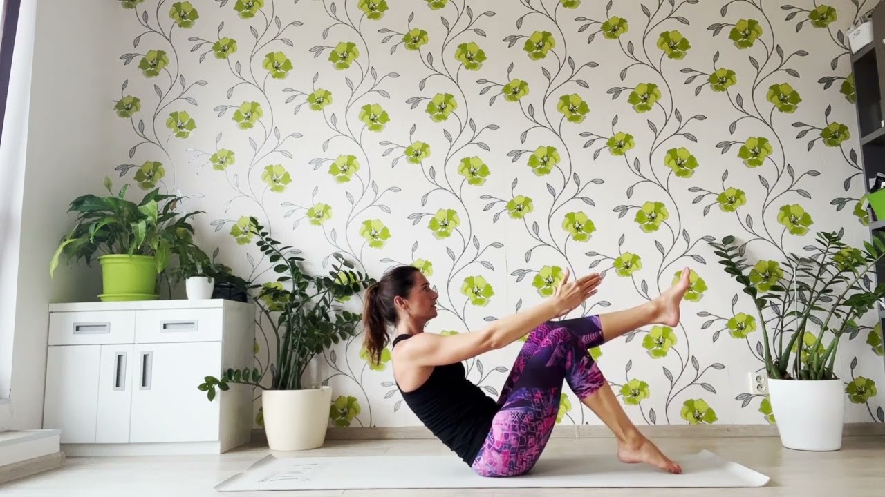 Pilates s Vlaďkou: pro ploché břicho