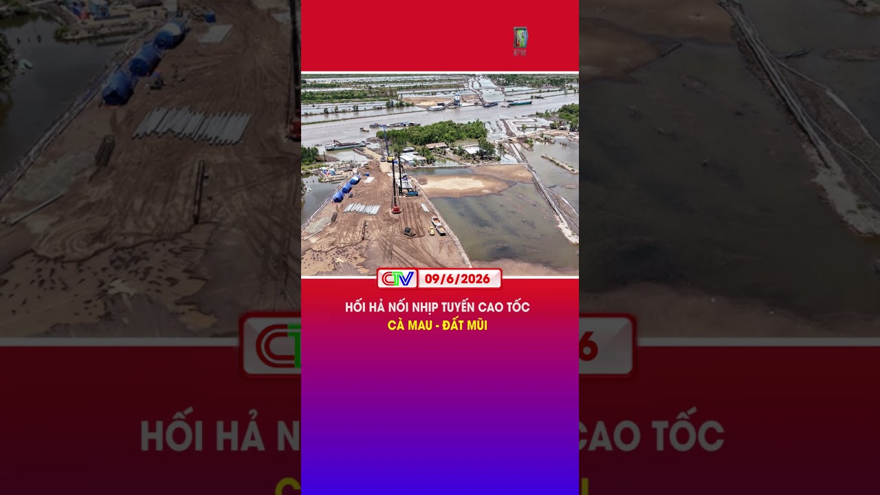 HỐI HẢ NỐI NHỊP TUYẾN CAO TỐC C&Agrave; MAU - ĐẤT MŨI