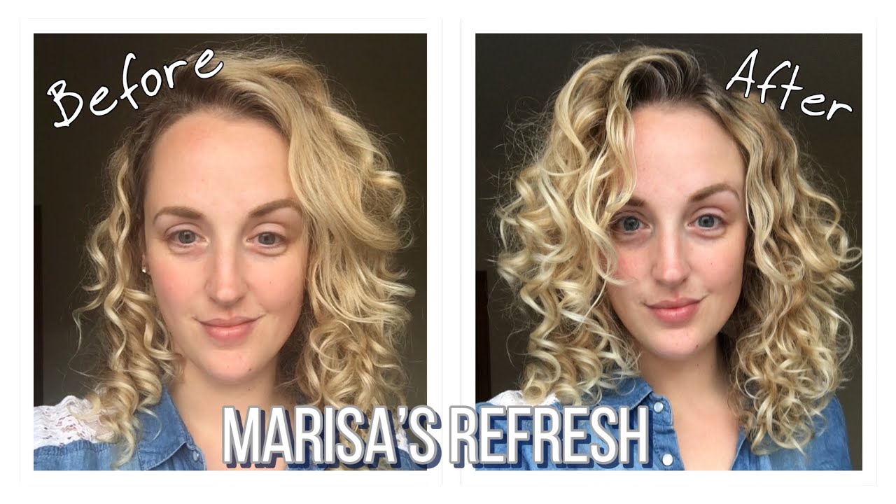 Как освежить вьющиеся волосы между мытьём: Marisa’s Refresh