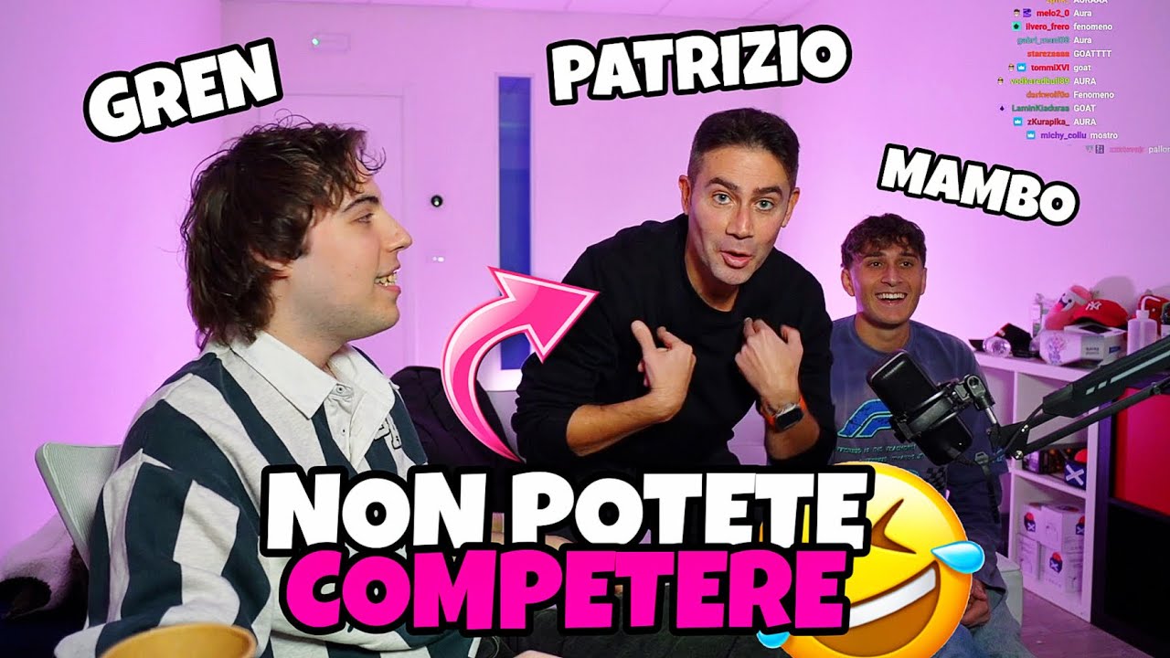 IL PRIMO INCONTRO TRA PATRIZIO OFFICIAL E MAMBOROSSO!!💥😂
