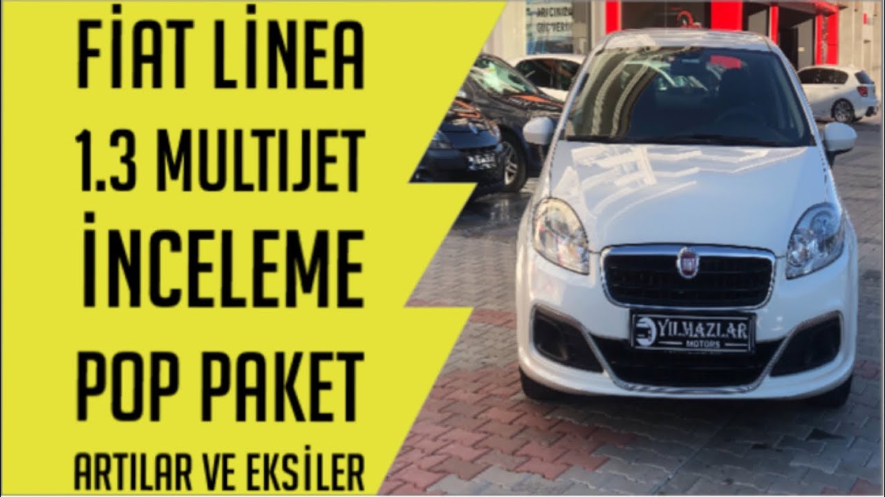 2016 MODEL FİAT LİNEA POP 1.3 MULTIJET 95 HP ALDIK İNCELEME