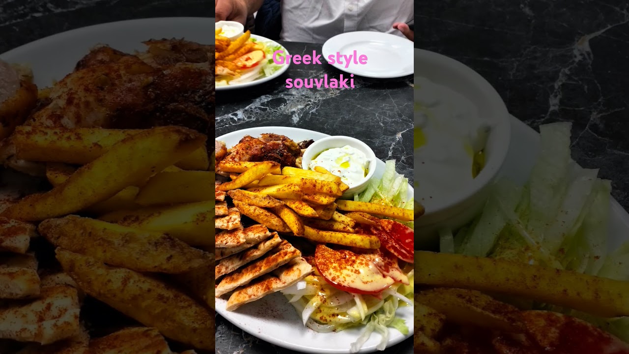 #shopping #Greekstyle souvlaki🤤🤤🤤