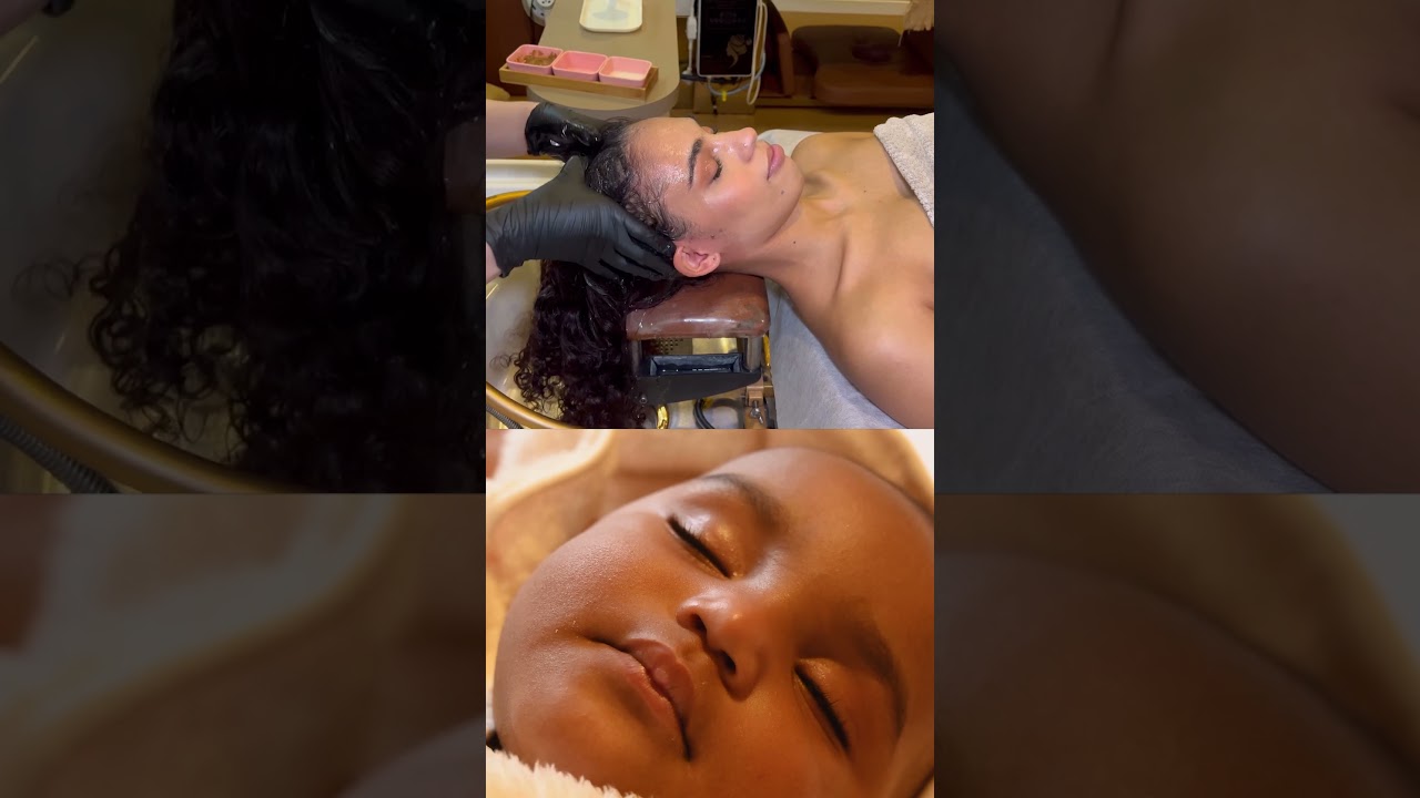 ASMR: Relaxing Head water Massage by Cleo Abrahams 