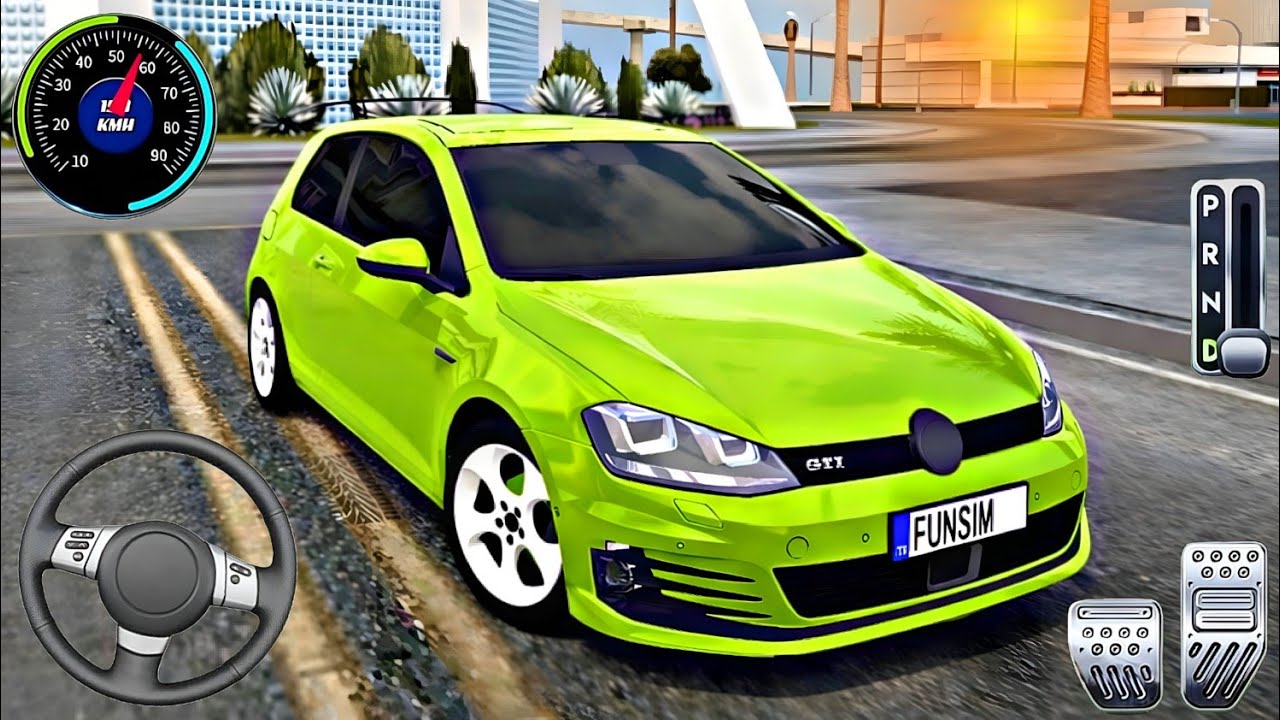 Volkswagen Golf  Car Realistic Drift Driving | Car Drift & Park Simulator | Android GamePlay 