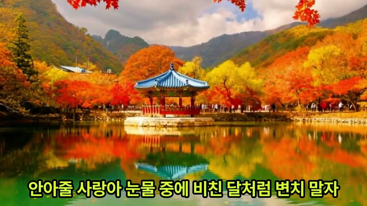 내장 산 환상의 단풍 사랑  6
