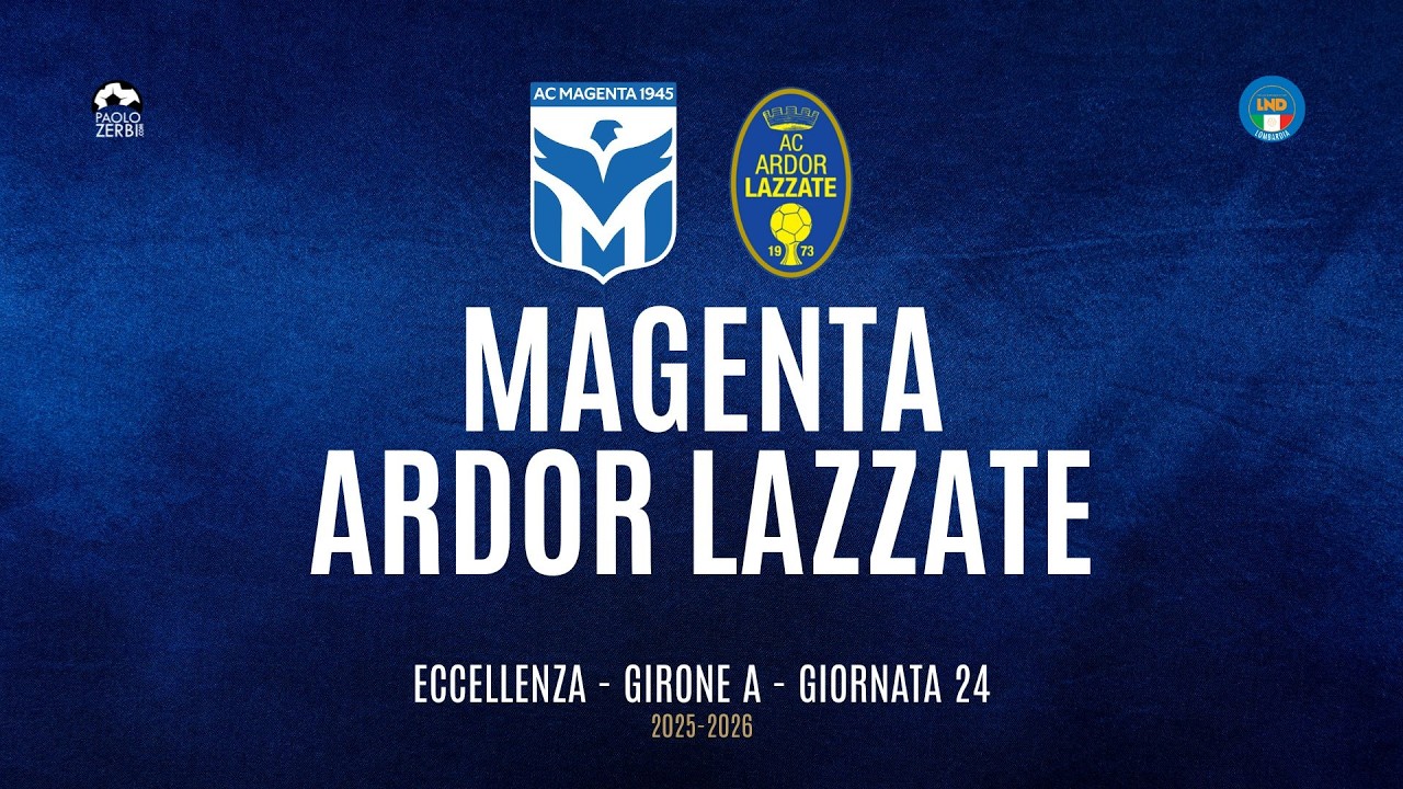 [HIGHLIGHTS] Eccellenza Girone A 25/26 | Giornata 24 | Magenta - Ardor Lazzate
