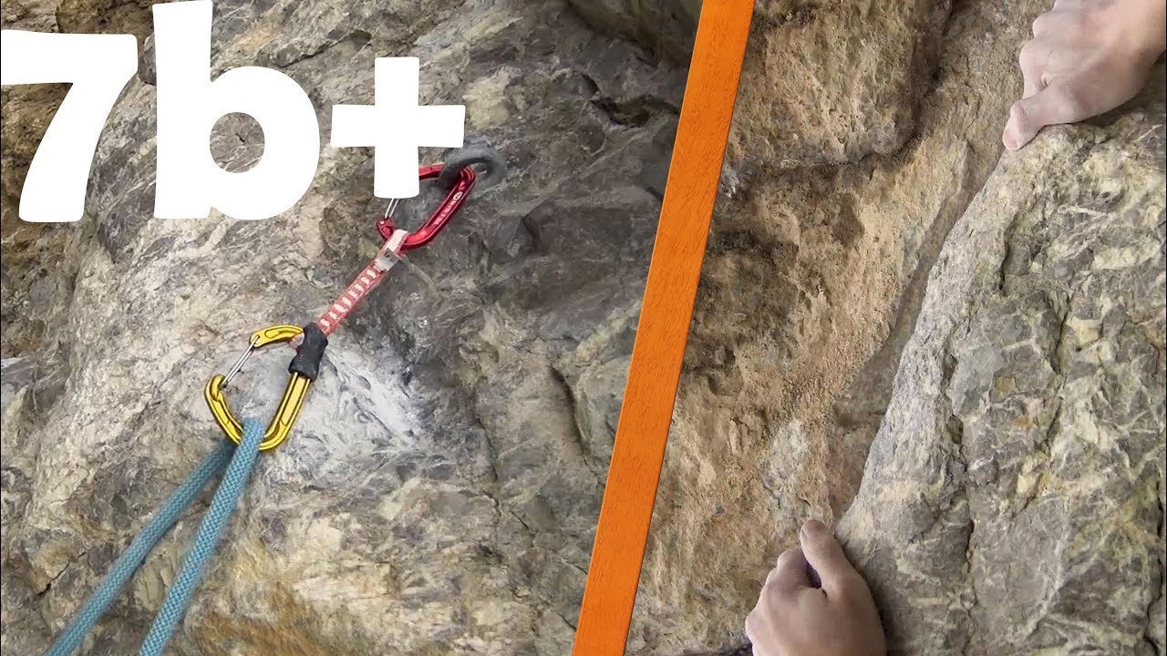 LA VOIE LA PLUS DURE QUE J'AI FAITE (7b+, falaise)