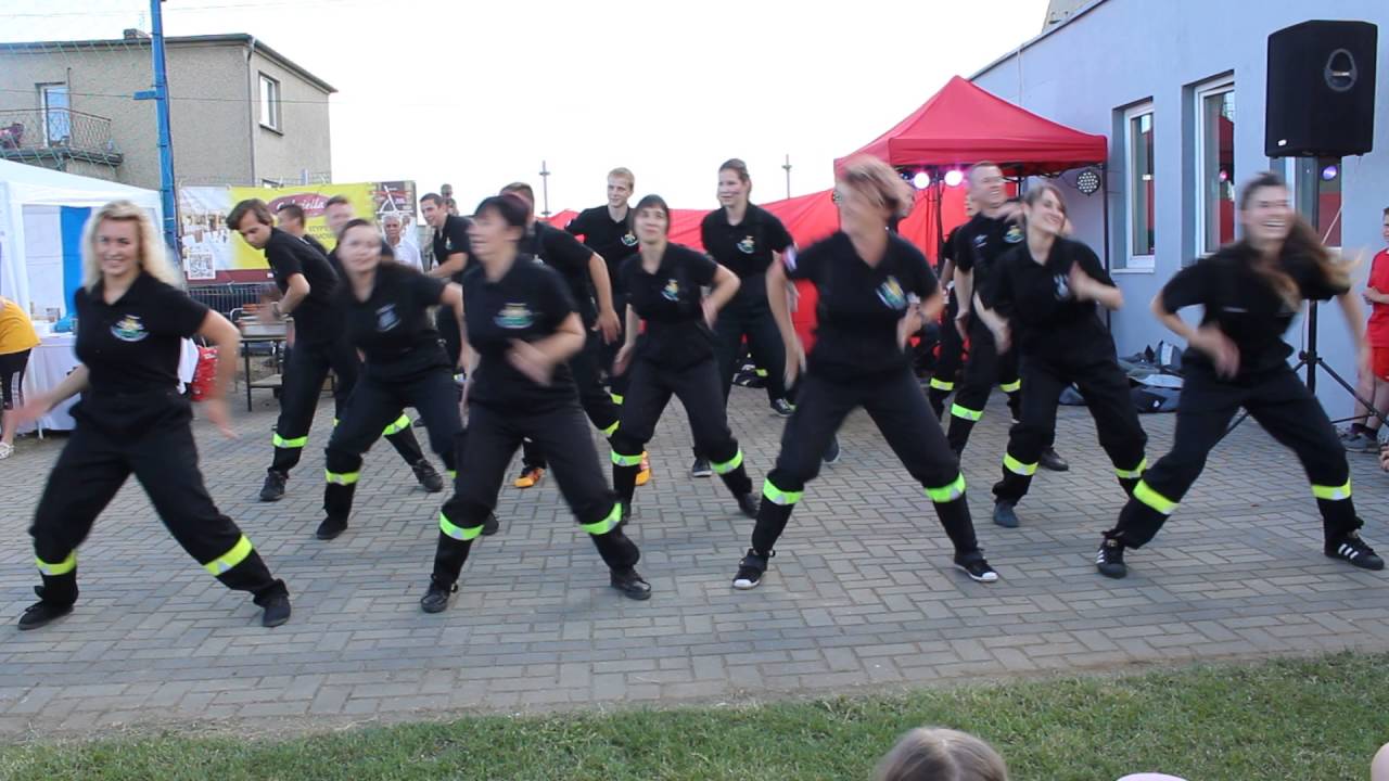 Strażacka Zumba na Strażackim Festynie Sportowym dla Dzieci - Gliwice-Brzezinka 18.06.2016
