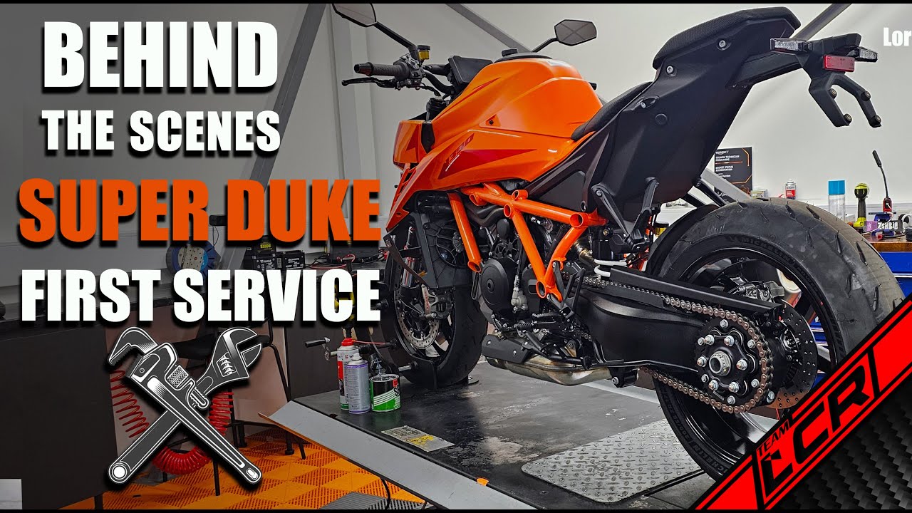 KTM 1390 Super Duke | What Really Happens At First Service!!
