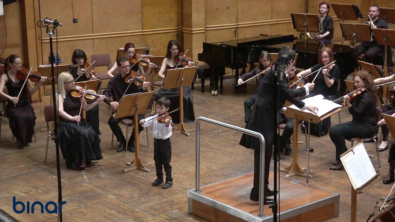 Kai Gergov (6 years old) plays Seitz Violin concerto No.2 op.13