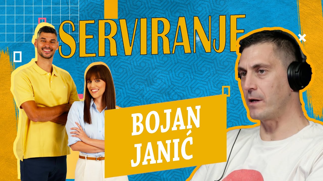 Bojan Janić: Nisam mogao da zaspim pred susret sa Željkom Obradovićem I Serviranje sa Ivanom i Vemom
