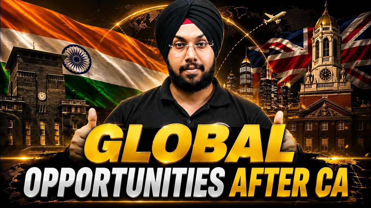 🌍Global Careers After CA | Jobs Abroad After CA | Salary, Countries & Career | CA Jasmeet Singh