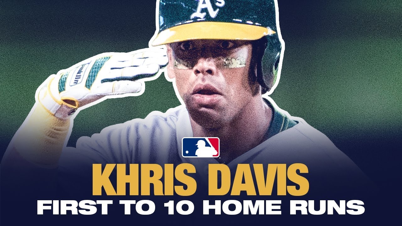 KHRUSH Davis continues, first to 10 HRs