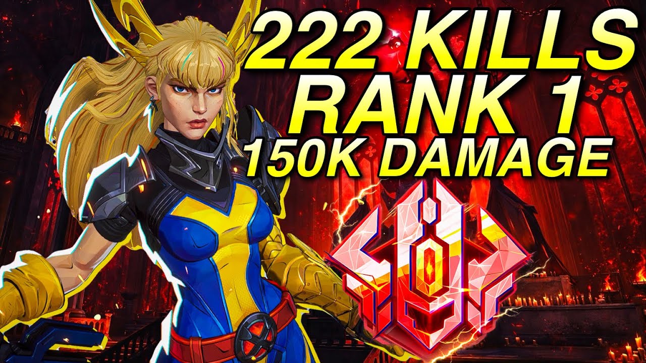 Marvel Rivals - RANK 1 Magik: UNRANKED To Top 500 PC Part 8