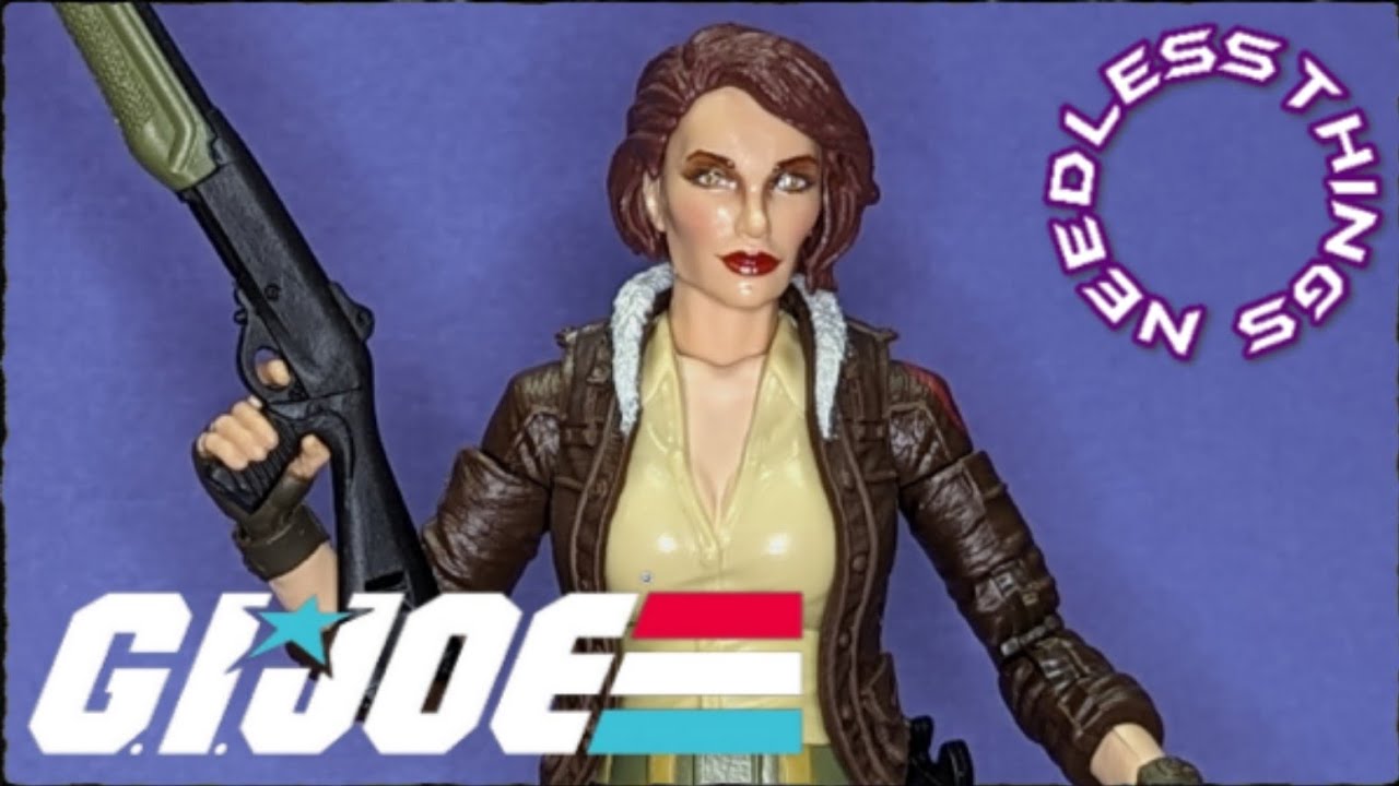 GI Joe Classified Series Cover Girl Needless Unboxing