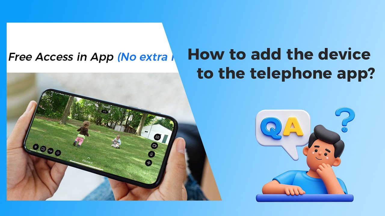 Add the device to the APP 