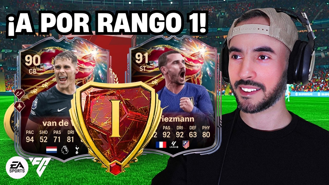 HOY ME HAGO EL RANGO 1 EN FUT CHAMPIONS EN FC 26