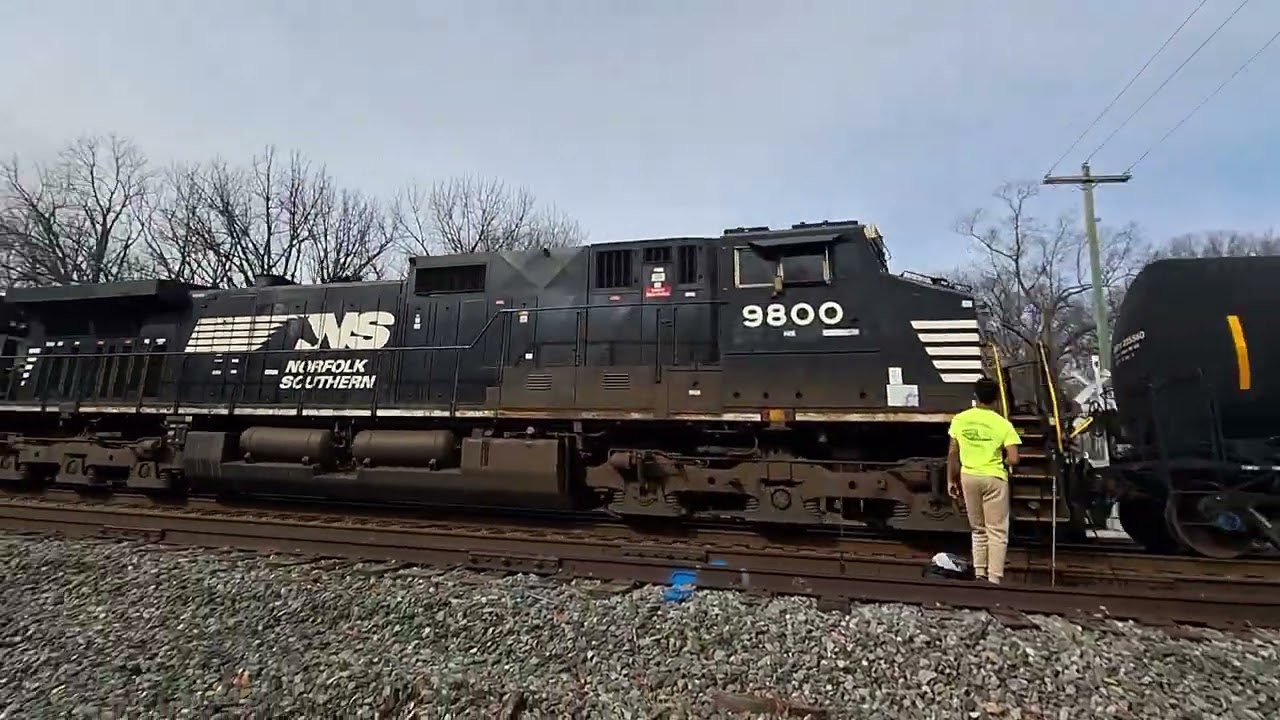 Highlights of 3/8/26 Railfanning: NS 15T & 12R