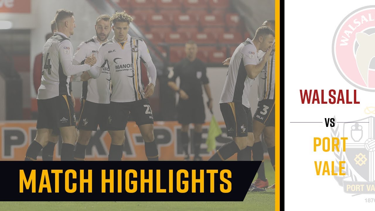 Walsall v Port Vale