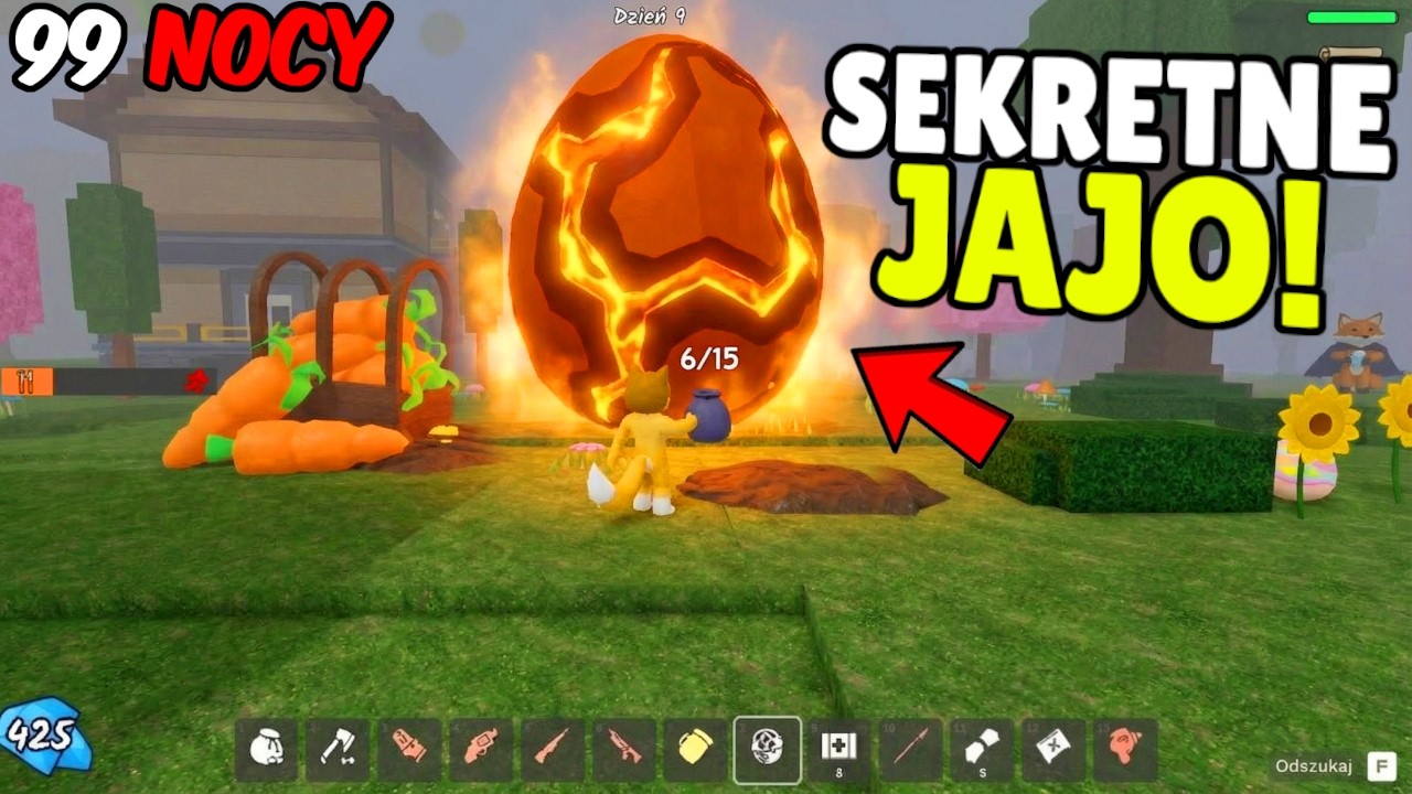 NOWE SEKRETNE JAJKO w 99 nocy w Lesie! 🥚 Czy to NAJRZADSZY przedmiot?