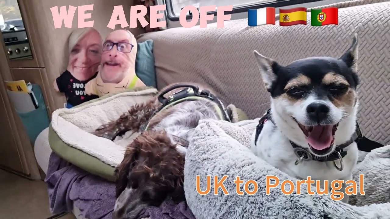 Our uk to Portugal journey begins #motorhome #travel #europe