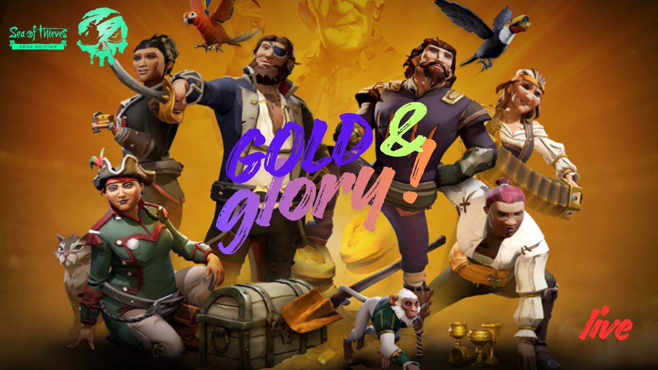 Community wekend Gold rush | Sea of thieves | #seaofthieves #livestream