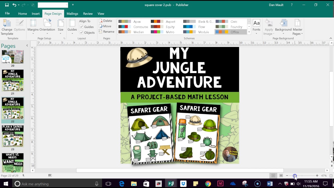 Creating Square Covers for TpT